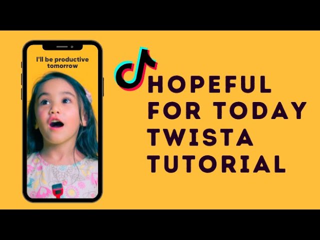 How To Create The Hopeful For Today TikTok Trend (Twista Hope Meme) | Viral TikTok Trend