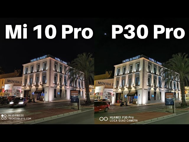 Xiaomi Mi 10 Pro vs Huawei P30 Pro Camera Comparison