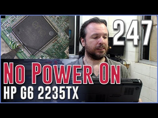 #247 HP G6 2235TX No power switch response