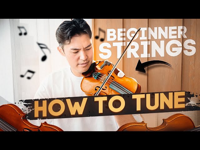 How to Tune [VIOLIN & VIOLA] 🎻 FAST & EASY