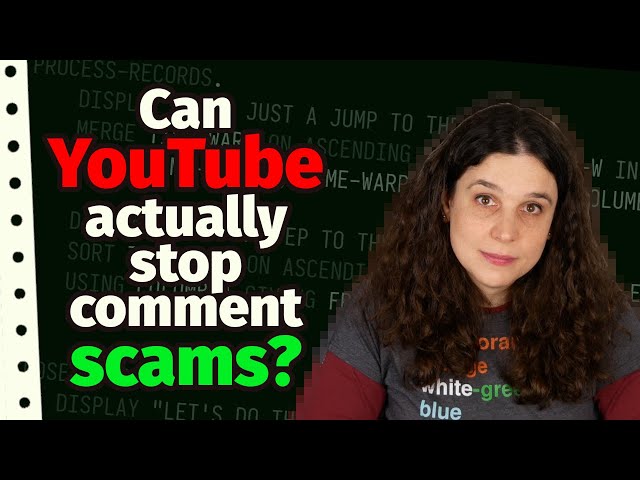 Comment scamming: a solvable problem?