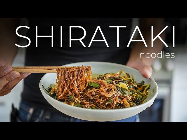 NOODLE YOUR WAY to this Shirataki Stir Fry Recipe tonight