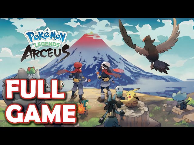 Full Playthrough Pokemon Legends Arceus! (FULL GAME Story Mode All Missions)