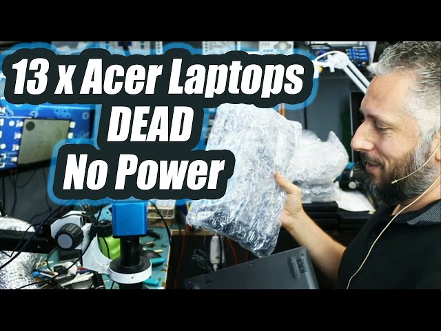 We got 13 Acer Laptops A315-23  No power. Motherboard Repair.
