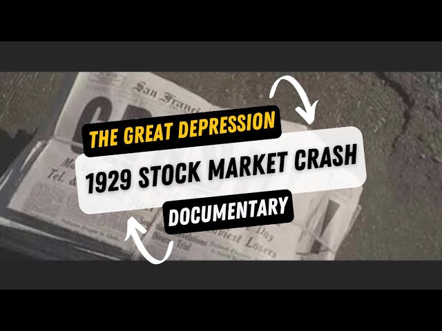 1929 Stock Market Crash and the Great Depression - Documentary