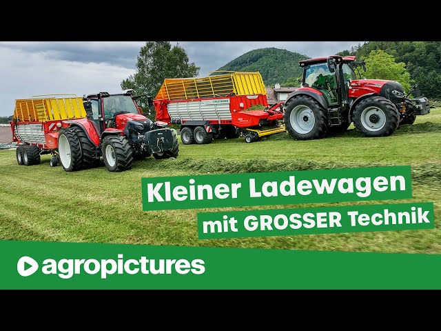 Pöttinger Boss 3000 Master im Agropictures Technik Check | Kleiner Ladewagen für Hanglagen
