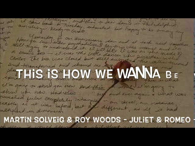 Martin Solveig & Roy Woods - Juliet & Romeo Lyrics