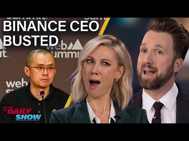 Binance CEO Pleads Guilty & Biden Wants to Slash Cord-Cutting Fees | The Daily Show
