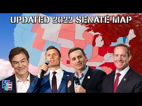Updated 2022 Senate Map Prediction [October 2022]