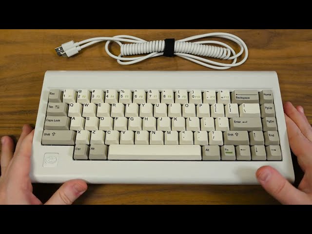 A Modern IBM PCjr style Mechanical Keyboard! Vortex PC66