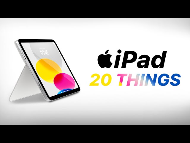 NEW iPad (2022) - 20 Things You NEED to KNOW!