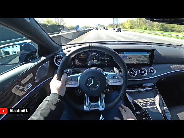 2024 Mercedes-AMG GT 63 S 4 Door Coupe Test Drive | POV Autobahn