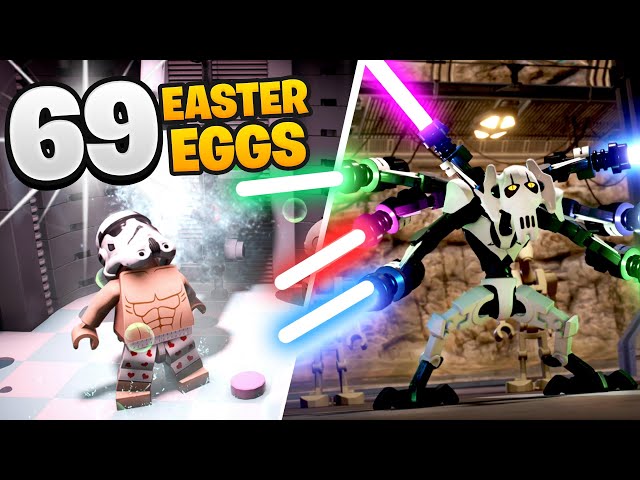 Lego Star Wars | 69 Secrets and Easter Eggs in The Skywalker Saga