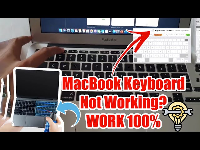 How to Fix Keyboard Macbook Not Working | Repair All Problem Keys
