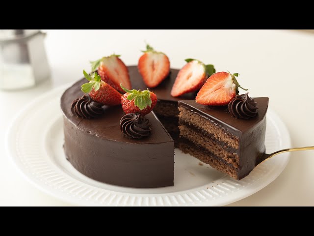 Chocolate Ganache Cake｜HidaMari Cooking