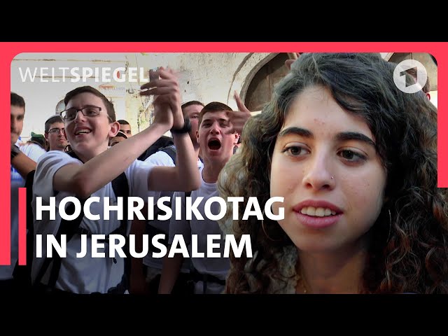 Wird Israel zum Gottesstaat? – Flaggenmarsch der Nationalistisch-Religiösen 2023 | Weltspiegel Doku