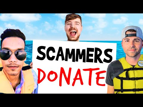 Tricking Scammers to Donate to MrBeast and Mark Rober!