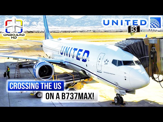 TRIP REPORT | 5 Hours on a 737 MAX | Los Angeles to Boston | UNITED Boeing 737 MAX