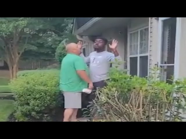 Community protests after man's racist rant caught on video