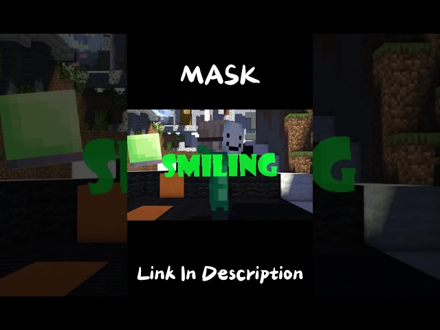 mask minecraft animation  #minecraft #dream