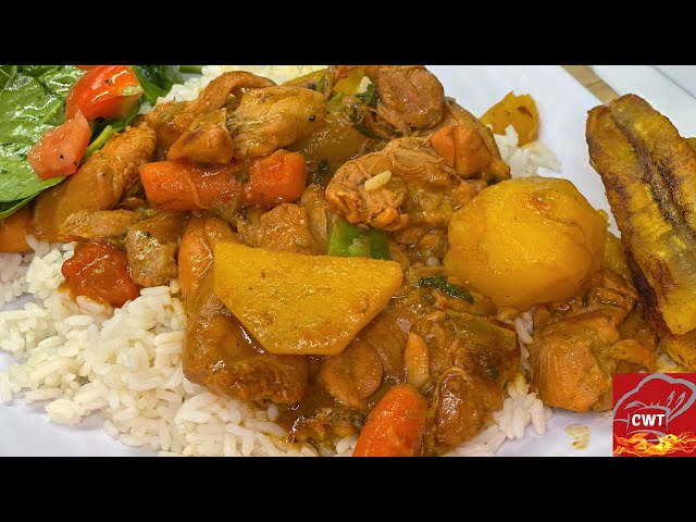 Pollo Guisado - Puerto Rican Style Chicken Stew Recipe