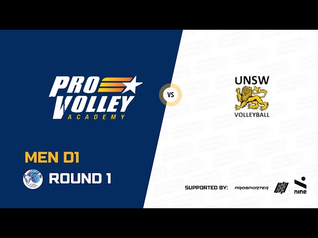 ROUND 1 -  Division One Men Sydney Volleyball League  2024