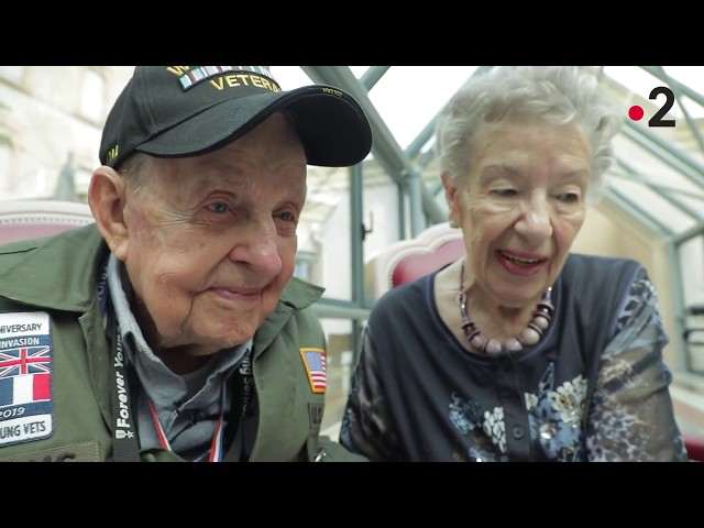 75 years later, a D-Day veteran meets with his French love again - France 2