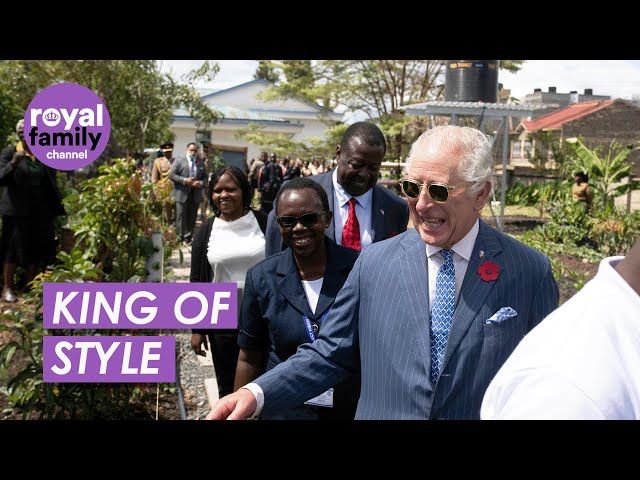 King Charles Dons The Shades As He Gets A Glimpse Of Kenya's Urban Agriculture