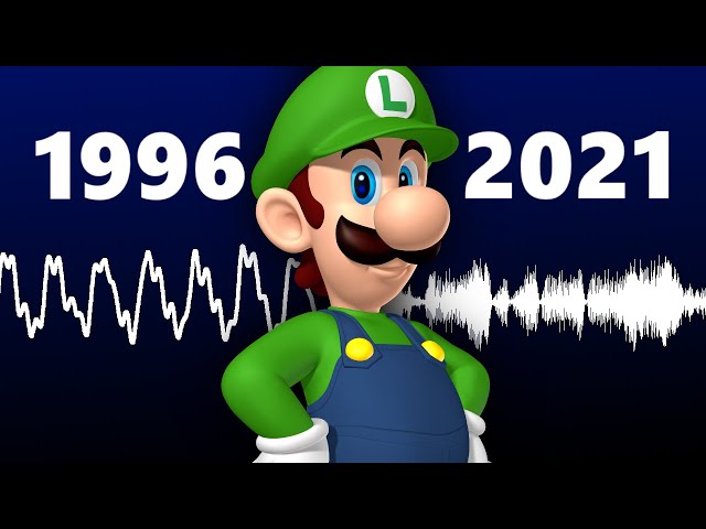 Why doesn't Luigi's voice sound like it used to?