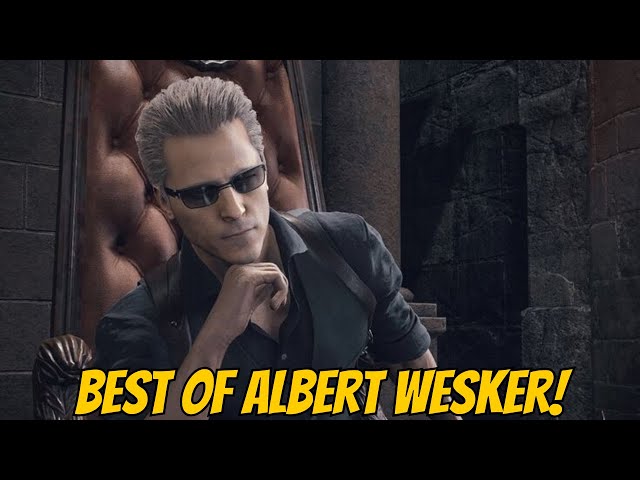 Top 25 BEST Albert Wesker Moments In Resident Evil!