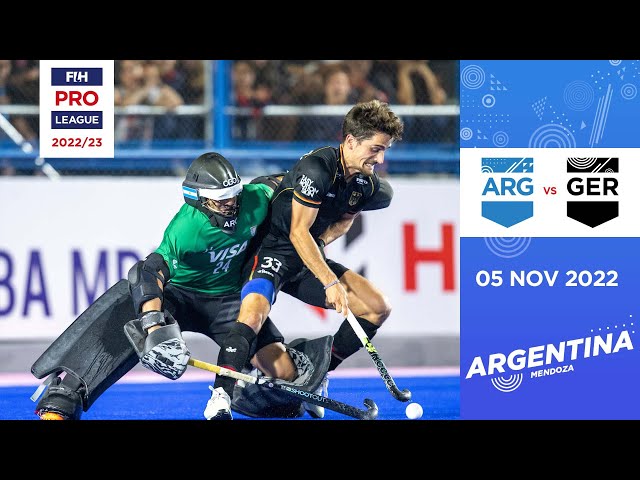 FIH Hockey Pro League 2022-23: Argentina vs Germany (Men, Game 1) - Highlights