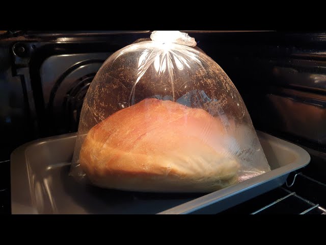 Have you ever cooked bread in a bag? The easiest bread recipe with 4 ingredients. baking bread