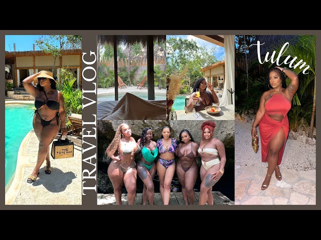 TRAVEL VLOG| GIRLS TRIPS TO TULUM, MEXICO 🇲🇽 LUX BOHEMIAN HOTEL, BEACH CLUB, BEST RESTAURANTS & MORE
