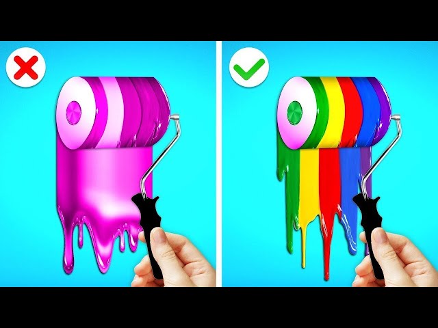 Incredible Rainbow 🌈 Crafts Fantastic Room Makeover Ideas