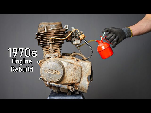 Restoration of a Legendary HONDA CG125 Engine