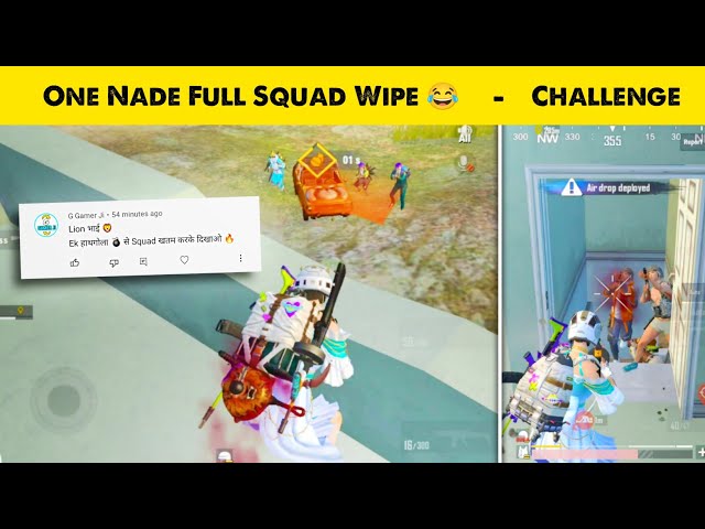 PUBG Lite Best Funny 1v4 Only With One Nade Moments | Funny Whatsapp Status LION x GAMING | #shorts