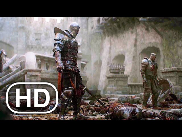 Samurai Fights Army Of Knights Cinematic Battle (2024) 4K ULTRA HD