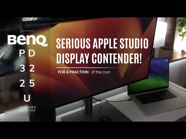 BenQ PD3225U - The ONLY True Apple Studio Display Contender