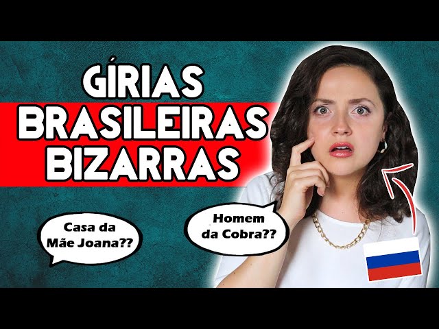 GRINGA TENTA ADIVINHAR GÍRIAS E EXPRESSÕES BRASILEIRAS (HILÁRIO DE VERDADE!😂)