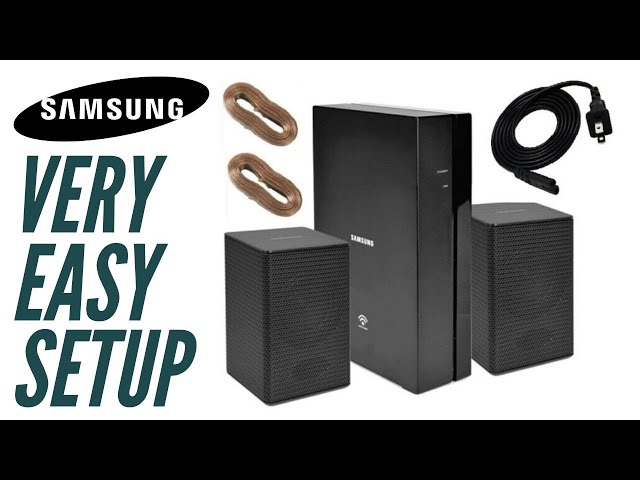 How to Set Up a Samsung Rear Speaker Kit