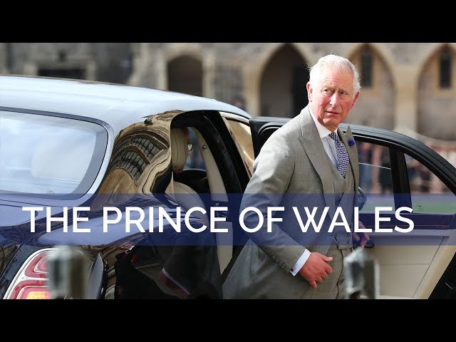 The Royal Wedding: The Prince of Wales arrives