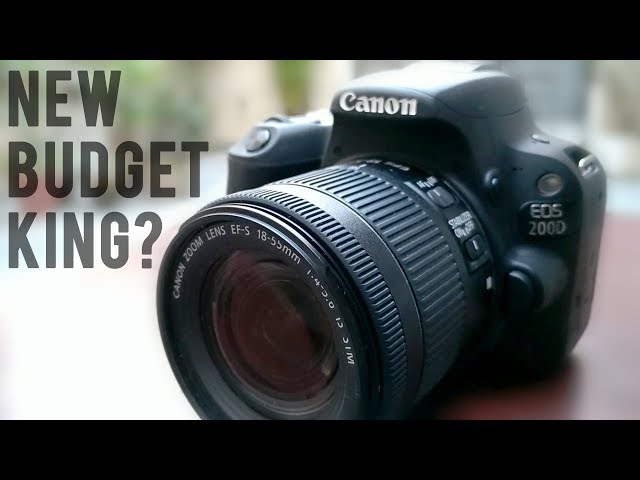 BEST Budget DSLR for Beginners ? Canon's New 200D / SL2 Review !