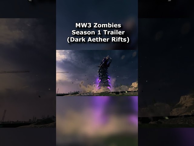 MW3 Zombies Season 1 Trailer! Dark Aether, New World Boss, ACT 4 Missions Modern Warfare 3 Zombies