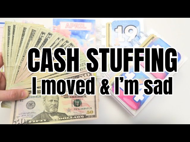 CASH STUFFING AND LETS CATCH UP | I'M HAVING A HARD TIME SO FAR | GOOD NEWS WITH ETSY THOUGH..