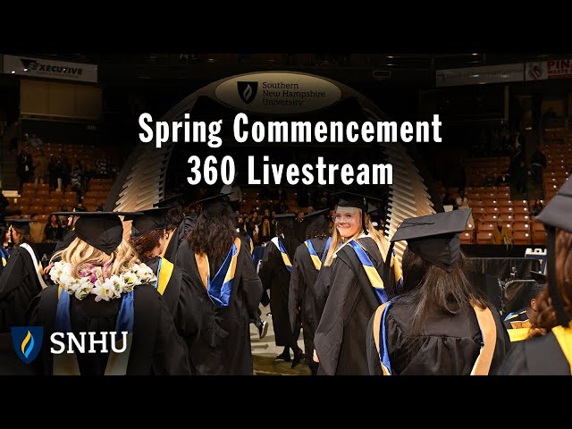 360 Online Graduate Programs Commencement Ceremony, Sat 5/4 1:55pm