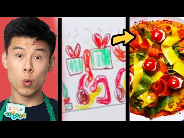 Can These Chefs Turn This Elf Drawing Into Real Meals? • Tasty