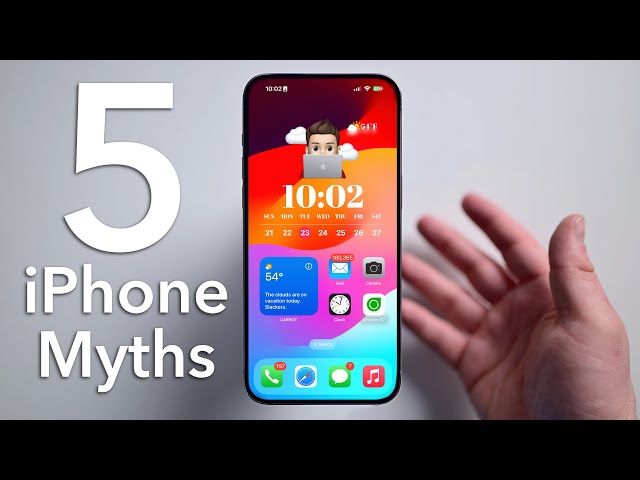 BUSTING 5 Common iPhone Myths! Did You Know All These?!