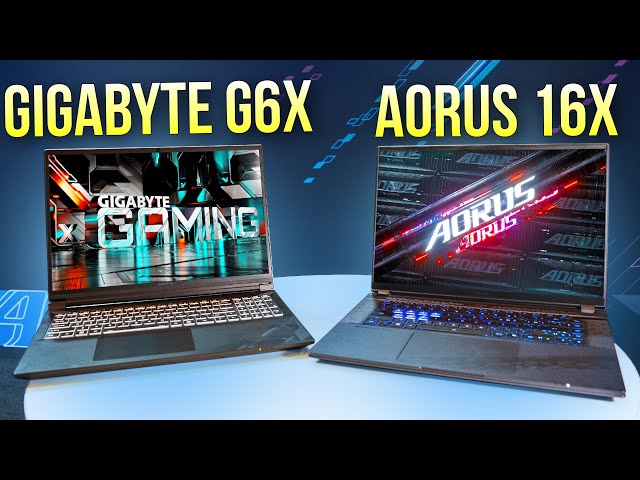 New Gaming Laptops from Gigabyte in 2024 - Aorus 16X & Gigabyte G6X