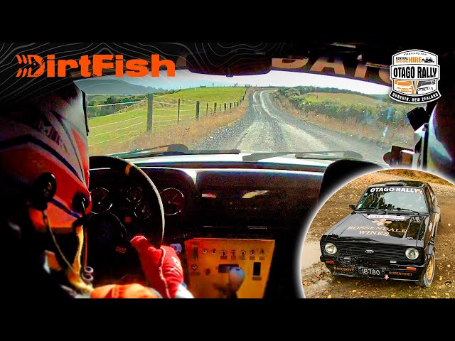 Kris Meeke FULL ONBOARD Kuri Bush Ford Escort MkII | Otago Rally 2024