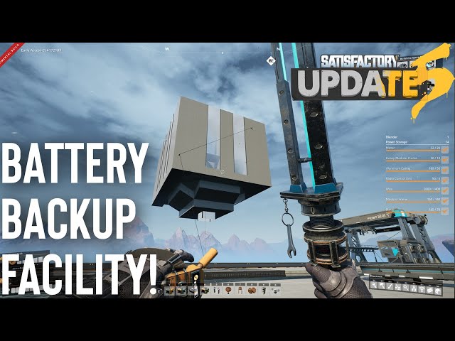Satisfactory - Battery Backup Facility